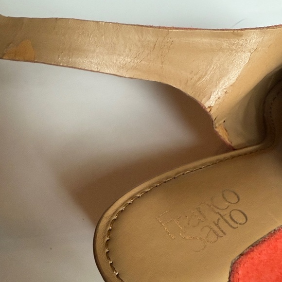 Franco Sarto Coral Suede Wedge Sandals - Picture 6 of 6